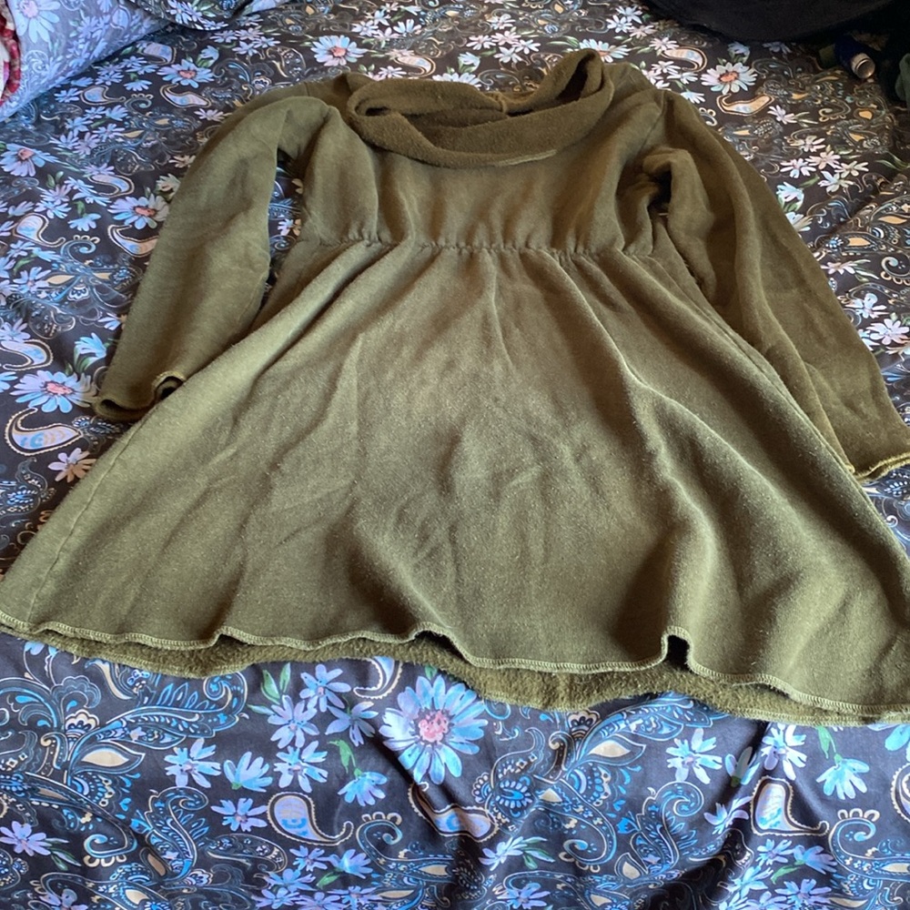Gaia Conceptions Spinach S Tunic Dress - Picture 2 of 2